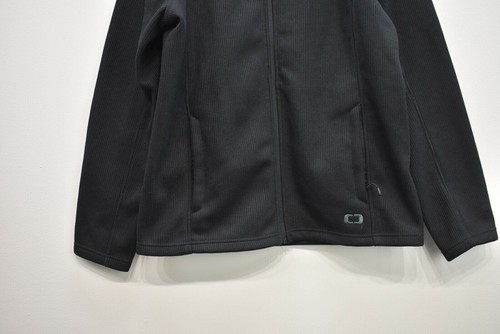 Ogio Branded Men Solid Long Sleeve Full Zip Inner Zipper Pocket Black Jacket L - Picture 5 of 12