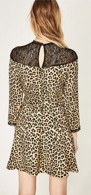 solid lace mini dress Elaine Lace Mini Dress in Black main image 0