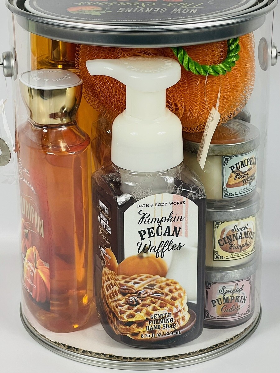 Bath & Body Works 9-Piece Sweet Cinnamon Pumpkin Fragrance, Body