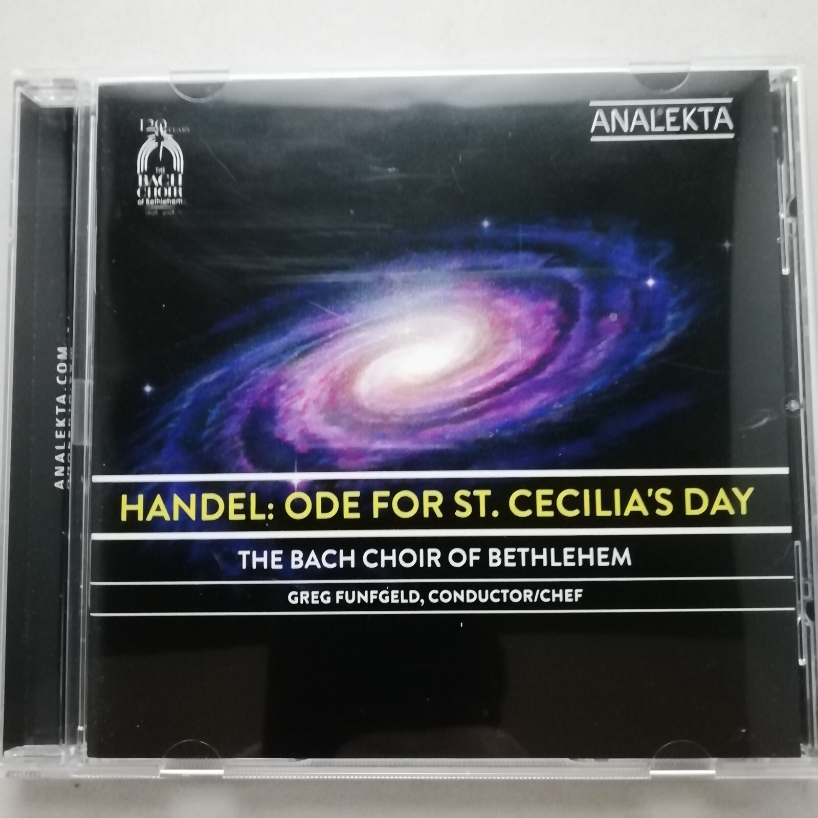 Handel: Ode / Bach Choir of Bethlehem / Analekta CD AN 2 9541