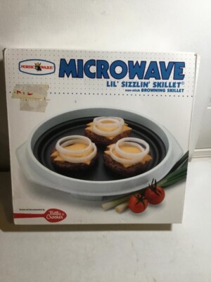 VINTAGE NORDIC WARE LIL SIZZLIN' MICROWAVE SKILLET