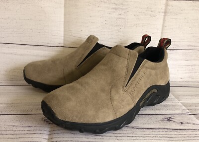 Merrell Jungle Moc Kids Classic Taupe Youth  Suede Slip-On Shoes Size 6 NWB