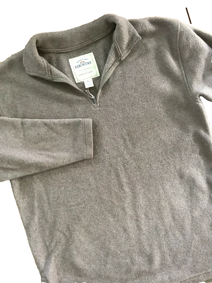 Sudadera polar vintage de los años 2000 Y2K Victoria's Secret Country de gran tamaño topo S Foto 3 de 4