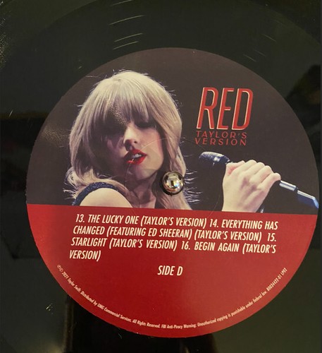 Taylor Swift - Red (Taylor's Version) - 4LPs - 45 RPM - Brand New/Sealed Vinyl - Imagen 5 de 16