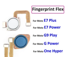 For Moto G9 Play One Hyper G Power E7 Plus Fingerprint Sensor Home  Flex Cable