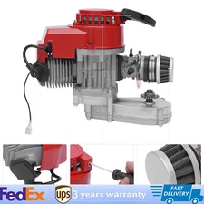 49CC 2 STROKE Racing ENGINE POCKET MINI BIKE ATV SCOOTER MOTOR Kit+Air Filter