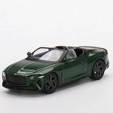 Mini GT 1:64 Diecast Model Car Bentley Mulliner Bacalar Scarab Green