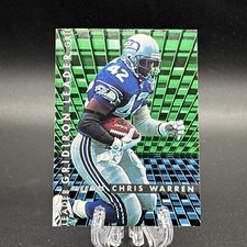 1995 Fleer Gridiron Leaders Chris Warren R23200 