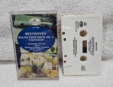 Beethoven PIANO CONCERTO NO 5 EMPEROR RETRO audio CLASSICAL music cassette tape