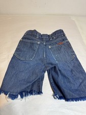 vintage kids ranchcraft denim shorts cutoffs 20x5