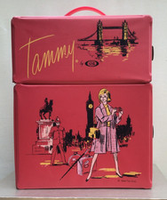 Vintage 1960s Ideal TAMMY DOUBLE DUTCH CASE London RARE