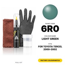 Touch Up Paint For Toyota Tercel 6r0 Light Green Full Kit Factory Colour Match