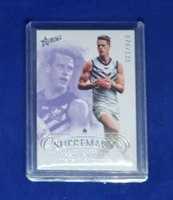 2021 AFL SELECT SUPREMACY SILVER BASE FREMANTLE MATT TABERNER #076/135