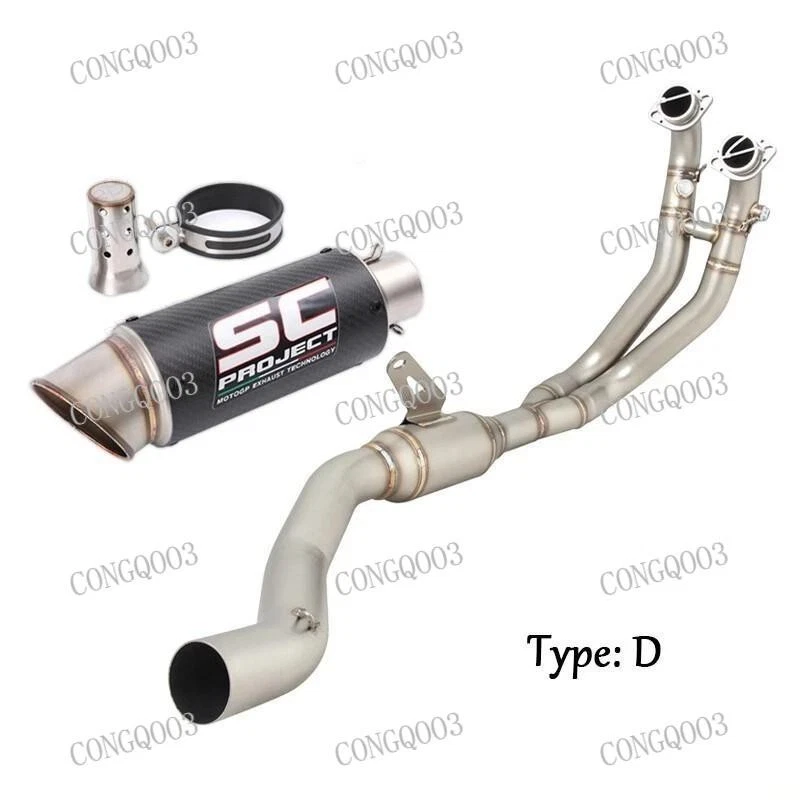 Tuono 660 2021-2025 para Aprilia RS660 Sistema de escape completo Cabezal Silenciador Tubo Foto 4 de 4