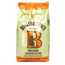 Billingtons Organic Golden Caster Sugar 500g