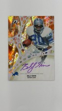 Topps Resurgence Molecular Marks Billy Sims Detroit Lions Auto 2025 MM-BS 03/25