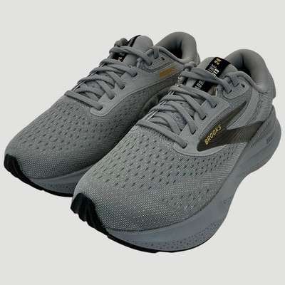 Brooks Adrenaline 24 Men's Size 7 Grey/Gold Running Shoes 