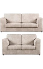 Jumbo Cord 3+ 2  Setter Straight Back Cream Color