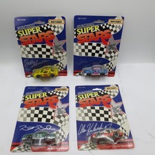 Lot Of 4 Matchbox Racing Super Stars Mamilton Bodine Sauter Kulwicki