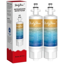 2 Packs Redypure Refrigerator Water Filter Replacement Food Grade BPA Free US
