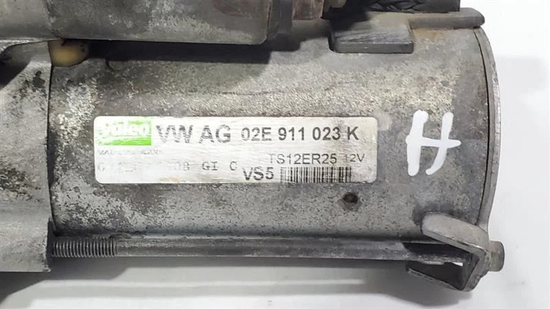 Volkswagen Passat 2010 motor de arranque OEM 02E911023 k Valeo 2,0 L Foto 4 de 4