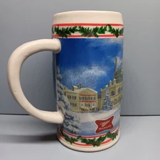 2024 Miller High Life Beer "Plank-Road Brewery" Holiday Christmas Stein Mug