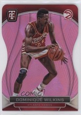 2024 Totally Certified Pink Platinum Mirror Die-Cut Dominique Wilkins HOF 04br