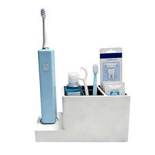 3d Printed Toothbrush And Toothpaste Organizer Sturdy Bathroom Holder Cosmetics