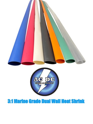 #ad #ad Heat Shrink Tubing 3:1 Marine Grade Wire Wrap Adhesive Glue Lined Waterproof $9.99