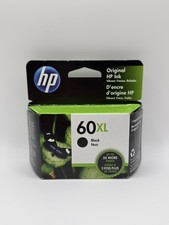 Genuine HP 60XL Black Ink Cartridge CC641WN Exp. 2022 -Sealed Box