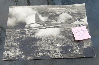 Vintage Consolidated Vultee Aircraft B-36 Peacemaker In Flight Factory Photo wow