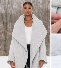 Norma Kamali Shawl Collar Coat XS oversize