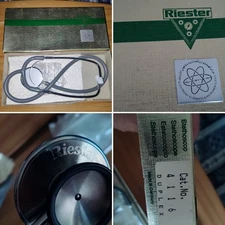 VTG Riester 4116 Duplex Stethoscope (Made in Germany) - Grey WORKS GREAT