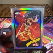2025 Topps Chrome Marvel Thena Refractor 2