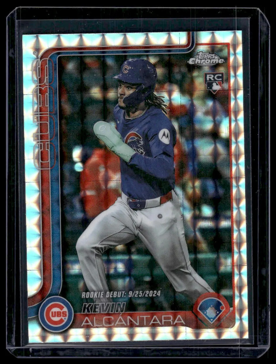 2025 Topps Chrome Update Series Kevin Alcantara #USC25 Geometric RC