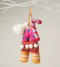 Anthropologie Jolly Monogram Ornament Letter A