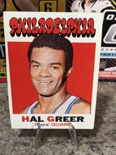 1971-72 Topps Set-Break #60 Hal Greer Philadelphia 76ers Mid Grade ABA NBA