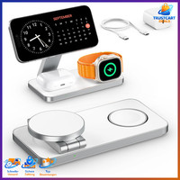 Ladestation 3-In-1 Induktiv FüR Iphone Apple Watch Airpods Schreibtisch ZubehöR
