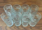 Vintage Anchor Hocking Annapolis Highball Tall Tumbler Glasses (8)