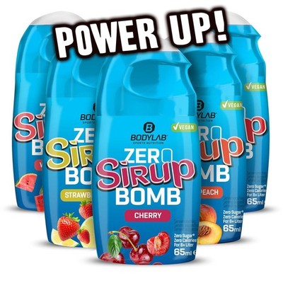 ZERO Sirup BOMB Mixed Box 1, 5 x 65ml, zuckerfrei und praktisch ohne Kalorien...