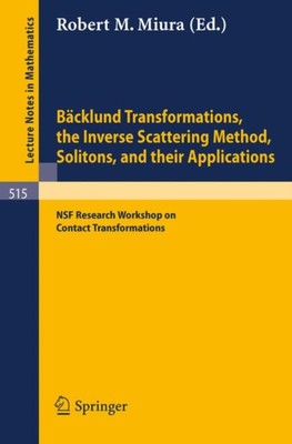 Miura - Bcklund Transformations the Inverse Scattering Method Solit - X555z