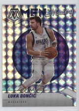 2020-21 Panini Mosaic Men of Mastery Prizm Luka Doncic Dončić #18 9l4