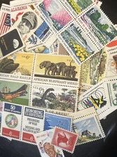 41 Different MNH Vintage 6 Cent Stamps