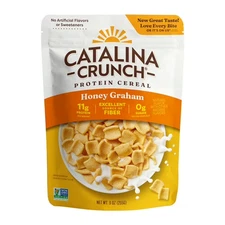 Catalina Crunch Protein Cereal, Honey Graham 9 oz..