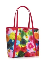 Clinique x Jonathan Cohen Flower Shopping Shoulder Travel Tote Large Bag NEW+Tag