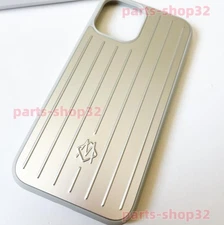 Rimowa Iphone Case Aluminum Silver For Iphone 15 PRO NEW