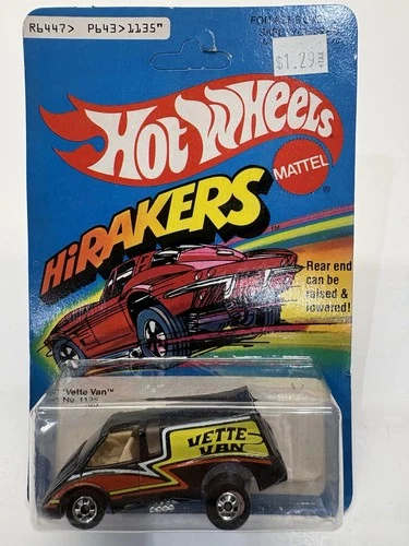 Vintage 1979 Hot Wheels Vette Van HiRakers Black #1135