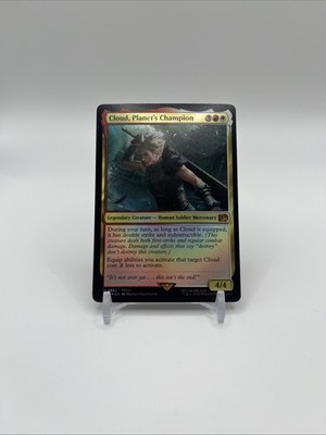 MTG:  Final Fantasy Foil Promo: Cloud, Planet's Champion - NM