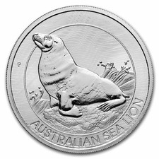 2023 Australia 1.5 Oz Silver Australian Sea Lion Coin Bu