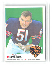 Top 10 Dick Butkus Football Cards 16